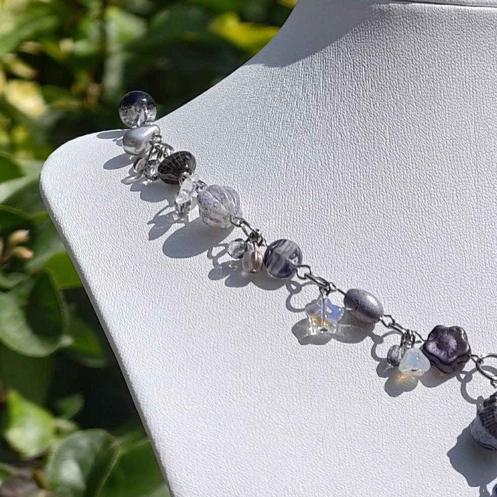 Grey Countess of Nature Necklace Novyra