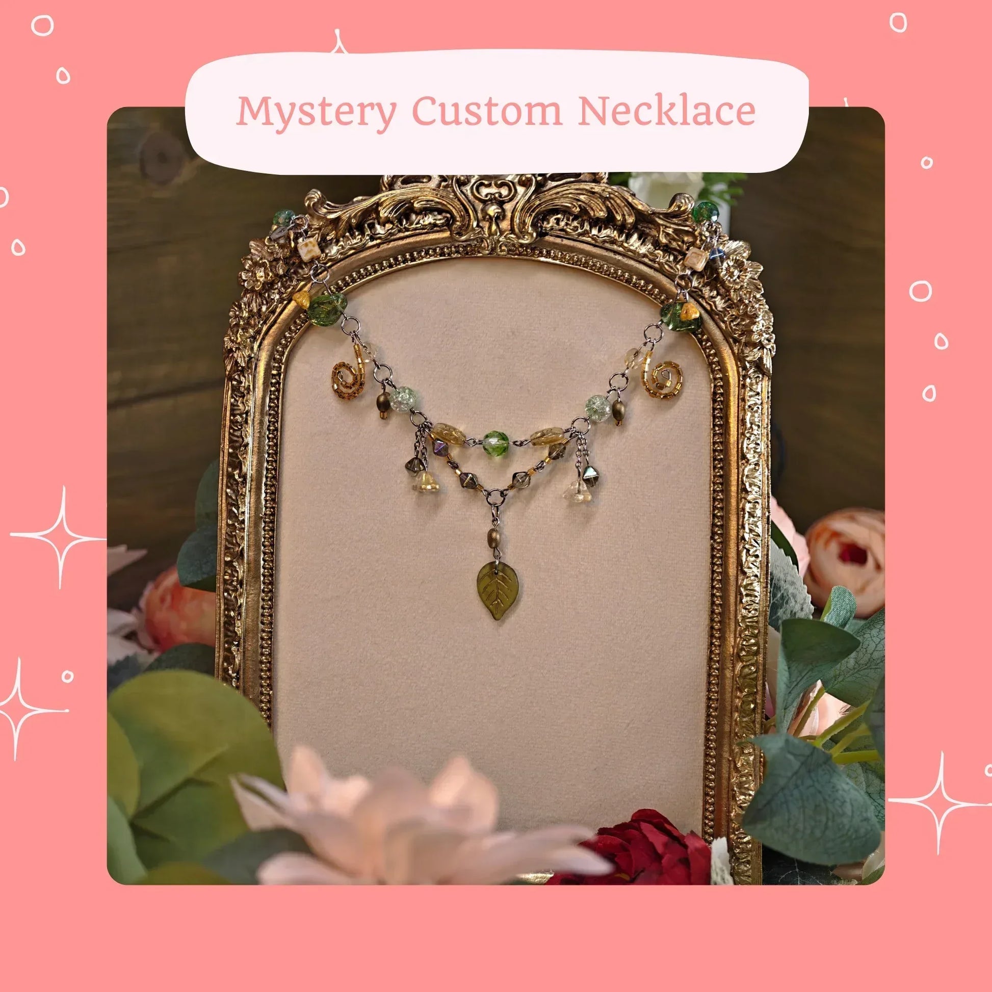 Novyra Jewelry and Clay Art  Mystery Custom Necklace Novyra