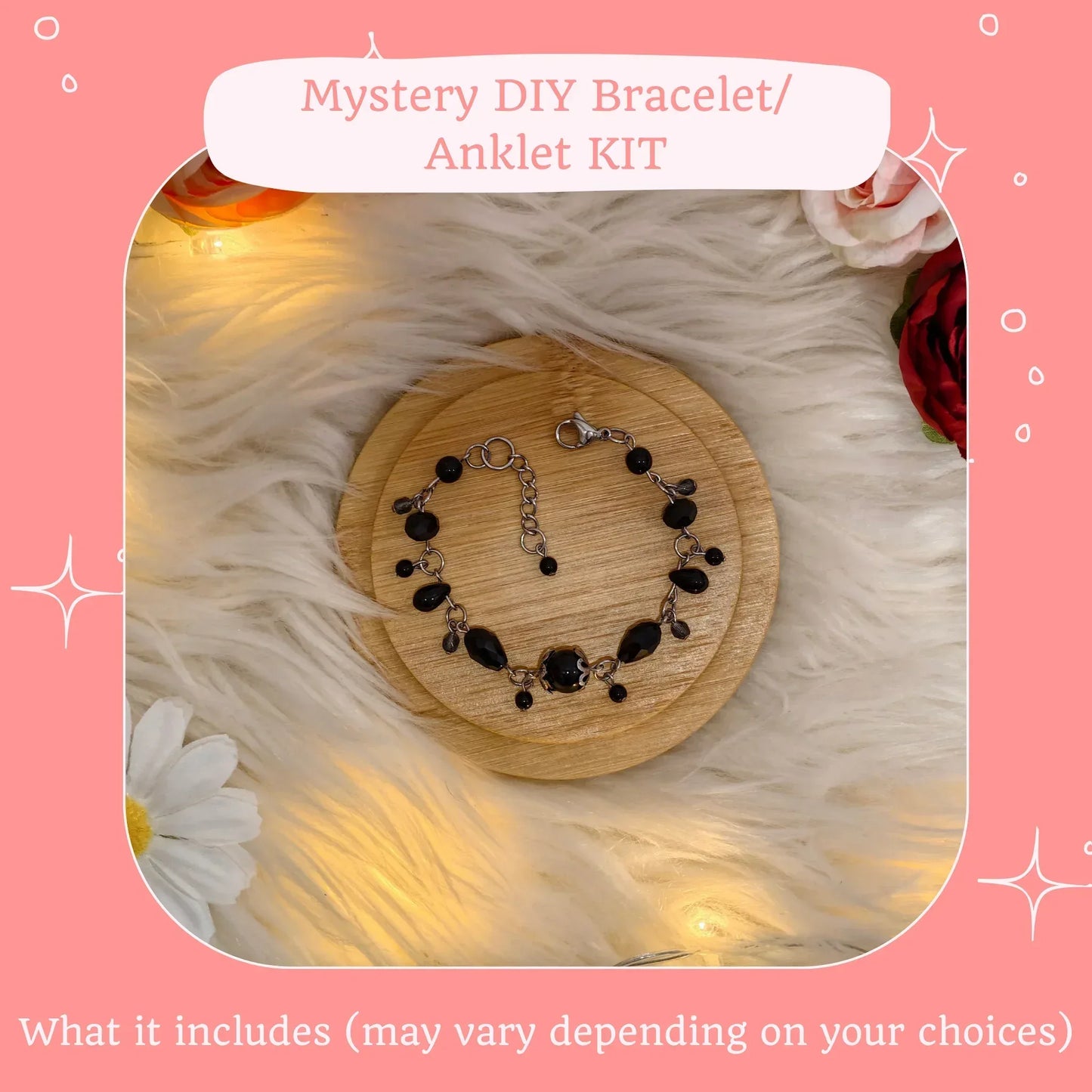 Novyra Jewelry and Clay Art  DIY Novyra Bracelet/Anklet Kit (NO PLIERS INCLUDED) Novyra