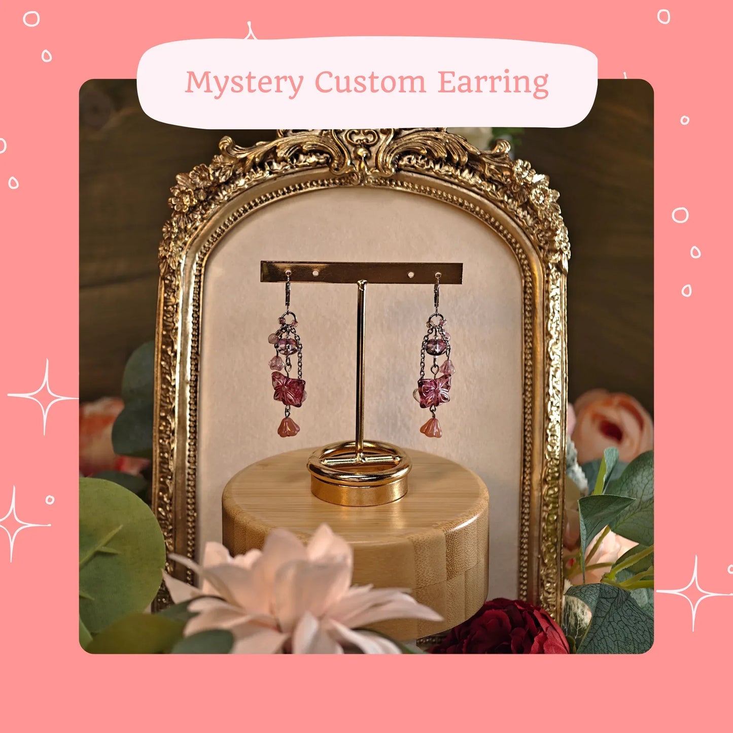 Novyra Jewelry and Clay Art Mystery Custom Earring Novyra