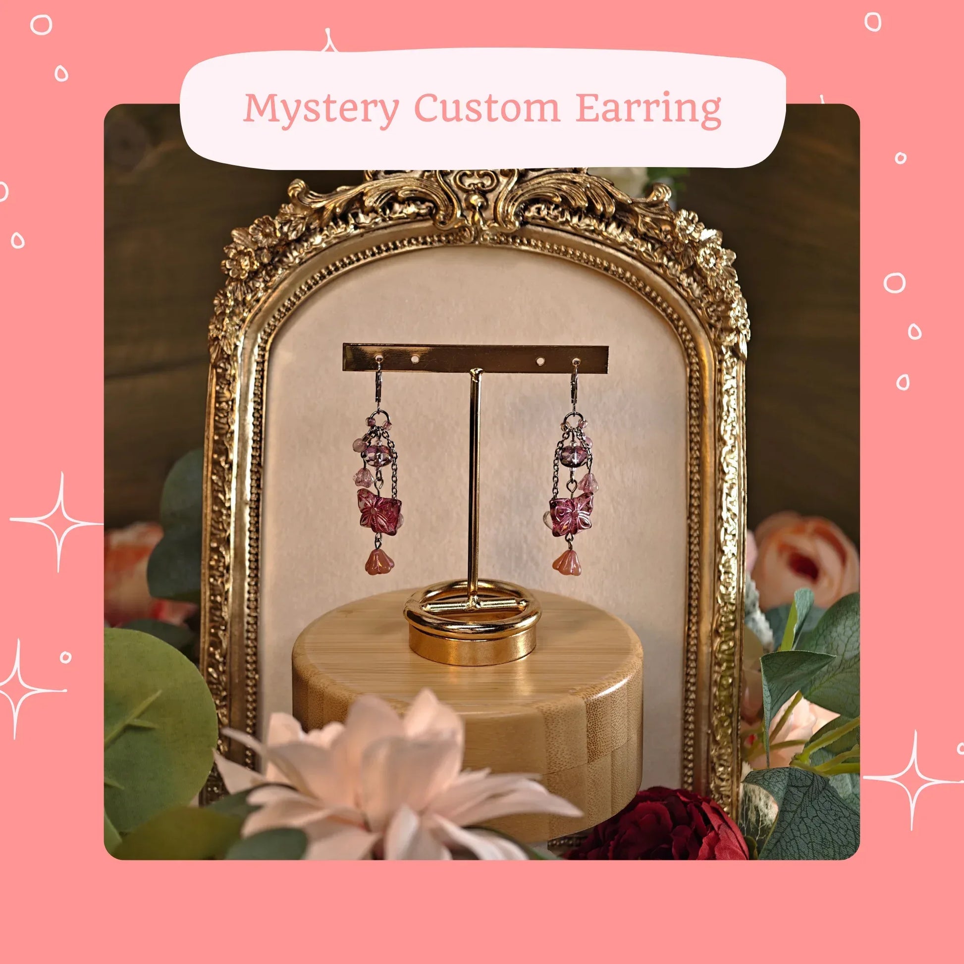 Novyra Jewelry and Clay Art Mystery Custom Earring Novyra