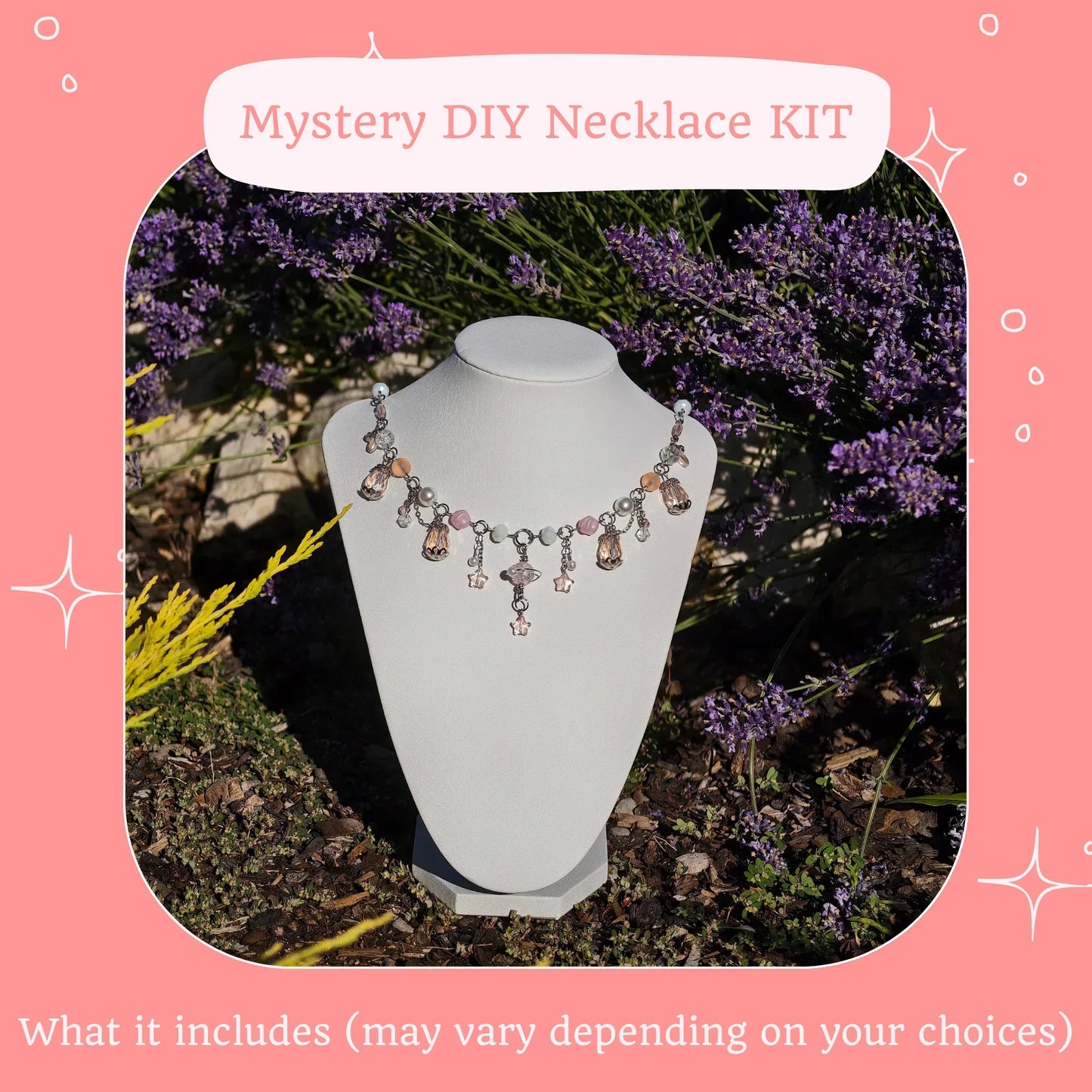 Novyra Jewelry and Clay Art DIY Novyra Necklace Kit (NO PLIERS INCLUDED) Novyra