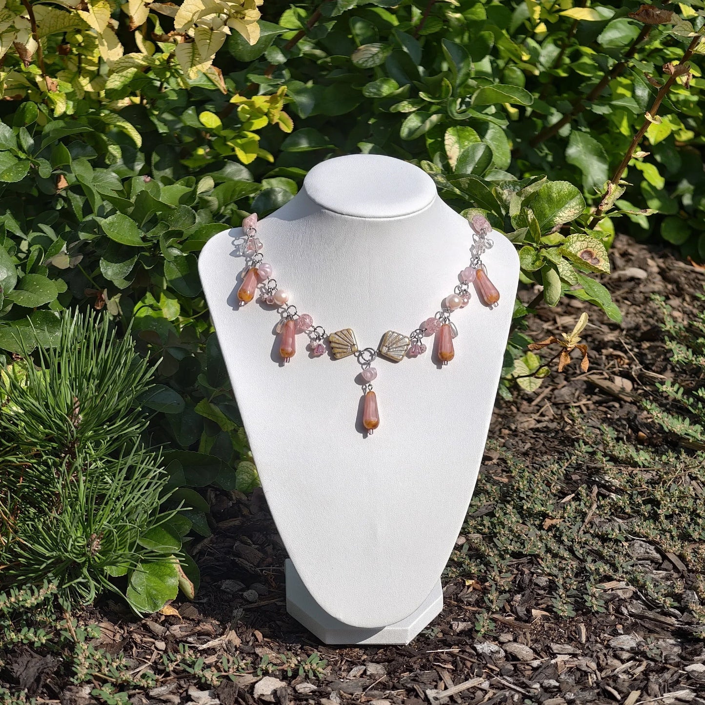 Pink Countess of the Sea Necklace Novyra