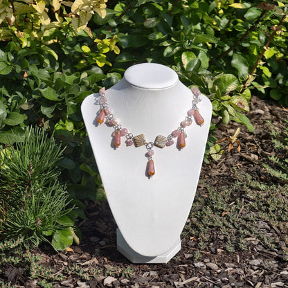 Pink Countess of the Sea Necklace Novyra
