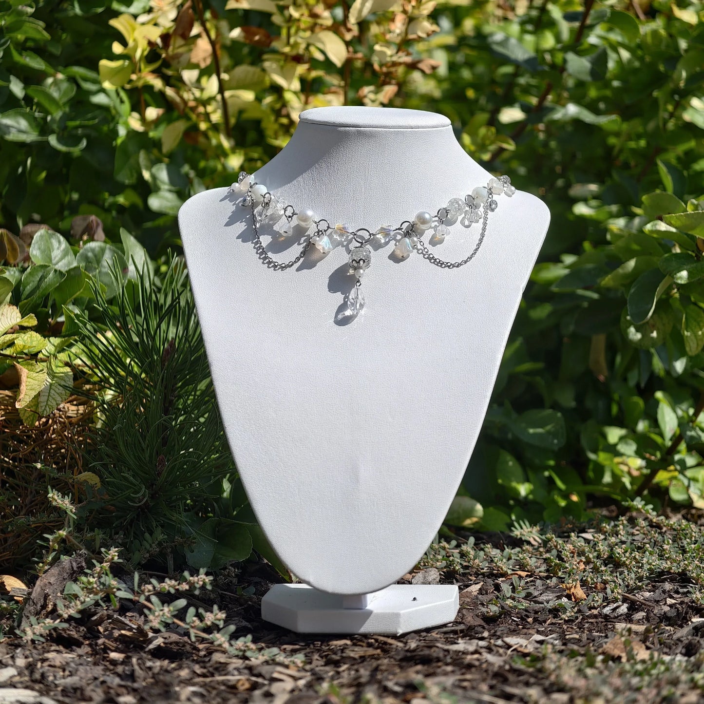Countess of the Winter Crystal Necklace Novyra