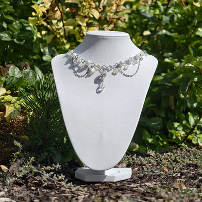 Countess of the Winter Crystal Necklace Novyra