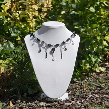 Black & White Marchioness of Elegance Necklace Novyra