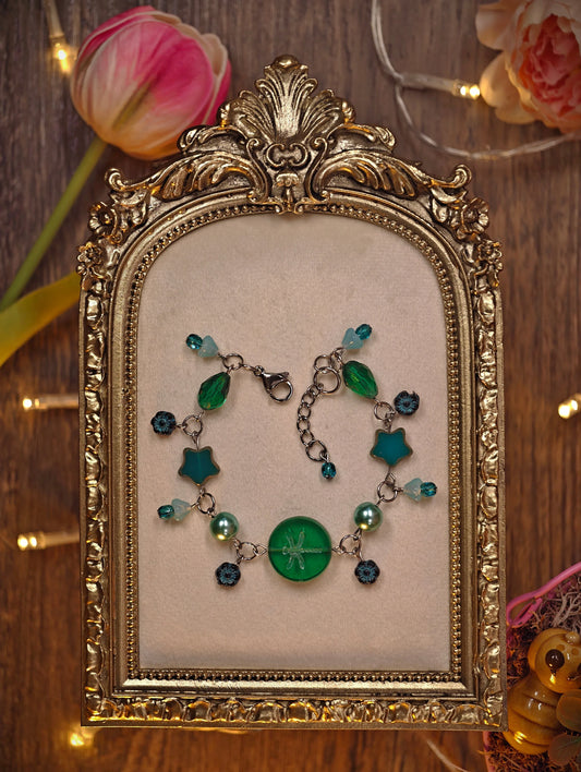 Novyra Jewelry and Clay Art Tuorqoise Dragonfly Bracelet Novyra