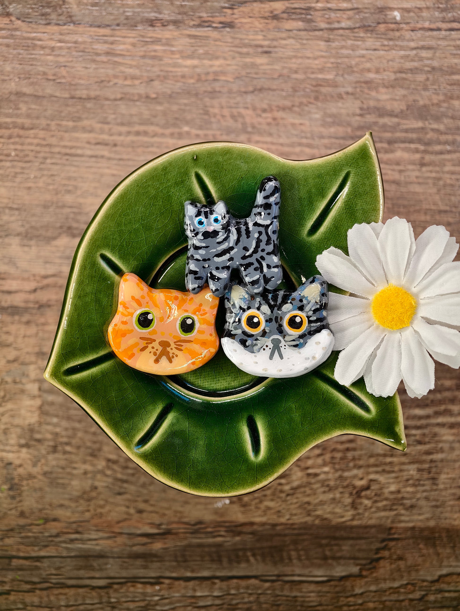 Novyra Jewelry and Clay Art Cat Magent group
