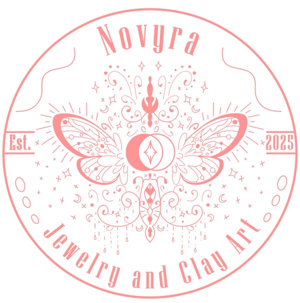 Novyra Jewelry and Clay Art Logo